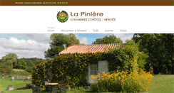 Desktop Screenshot of lapiniere.fr